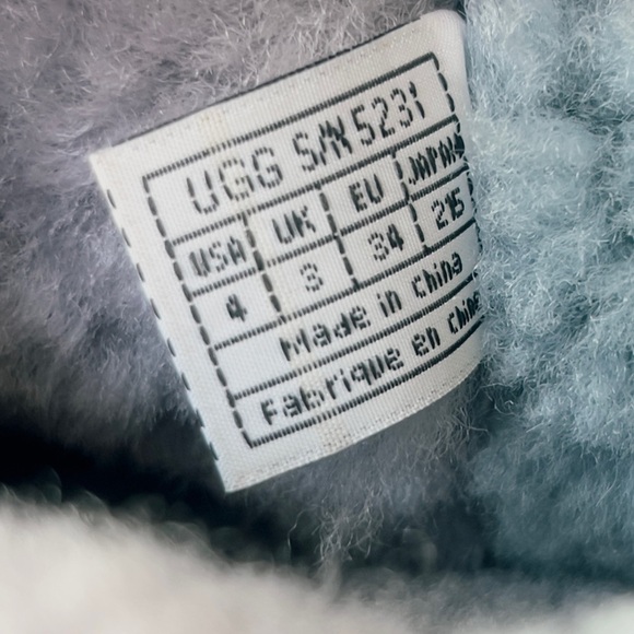 UGG AUSTRALIA WINTER SUEDE LIGHT PINK BOOTS SIZE 4 - Picture 13 of 15